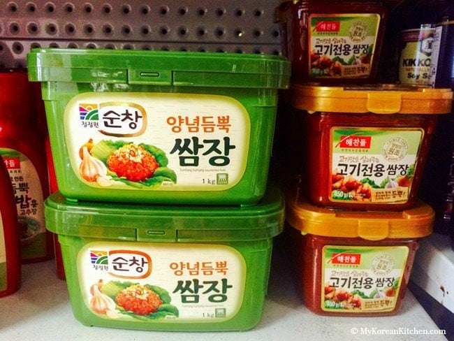 Essential Korean Cooking Ingredients: Korean Spicy Dipping Sauce (Ssamjang) | MyKoreanKitchen.com